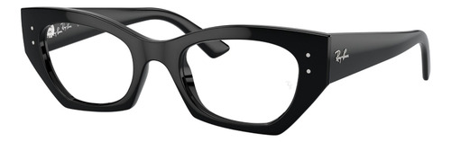 Lentes Ópticos Zena Negro Ray-ban Optical Rx73308260