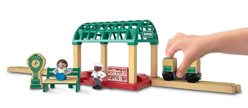 Fisher-price Thomas Y Sus Amigos De Madera, Estación De Tren