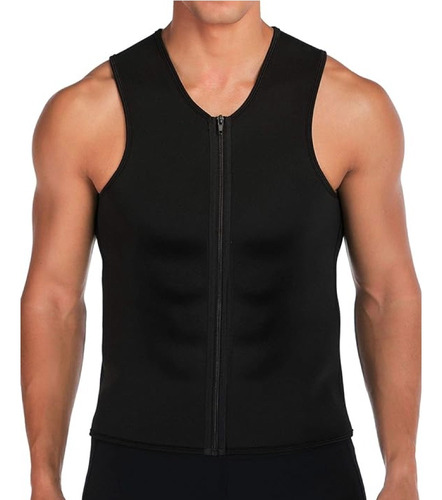 Camiseta Termoactiva Con Cierre Hombre Ejercicio Fitness