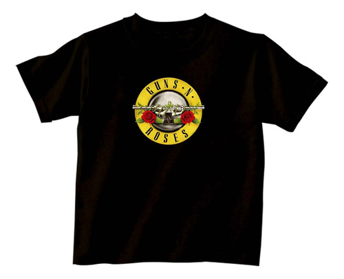 Remeras Infantiles Guns N' Roses Rock |de Hoy No Pasa| 15