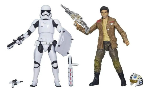 Star Wars The Black Series 2 Pack Poe Dameron Y Stormtrooper