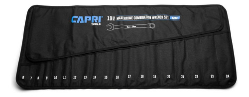 Bolsa Enrollable Para Llave Inglesa, Métrica, 19 Bolsillos