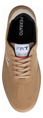 Sneakers Casuales Ve3642504 Corte Gamuza Marrón Fiesta Liso