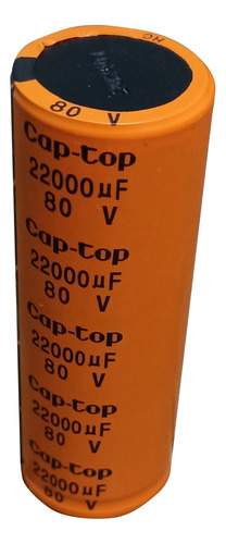Capacitor Electrolítico 22,000 Uf Para Equipos De Audio