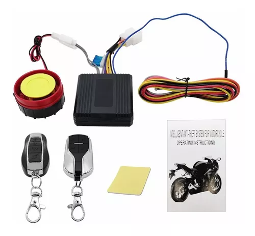 Alarma Arranque Control Remoto Para Moto Seguridad Antirrobo