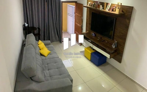 Imagem 6 de 13 de Lindo Sobrado Em Condomínio Fechado Residencial No Tude Bastos, Praia Grande Sp.