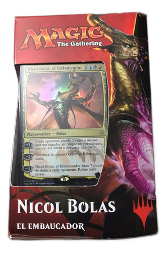 Mazo Planeswalker Nicol Bolas El Embaucador Magic Hora Hou