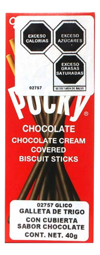 Pocky Chico 40gr Sabor Chocolate Original Japones