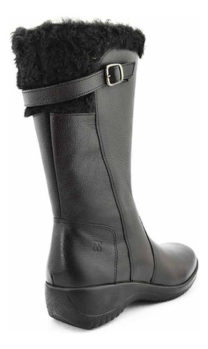 Botas Mujer Cuero Caña Alta Bestseller Abrigadas Bucaneras