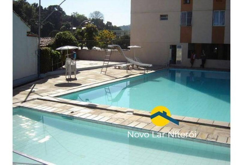 Imagem 1 de 15 de Excelente Apartamento No Fonseca 2 Quartos Com 1 Vaga, - 82