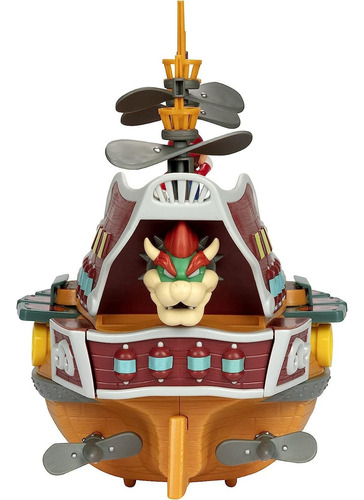 Nintendo Super Mario Deluxe Set Barco Bowser Nuevo