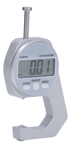 Medidor De Espesor Digital, Mini Pantalla Led De 0 A 20 Mm