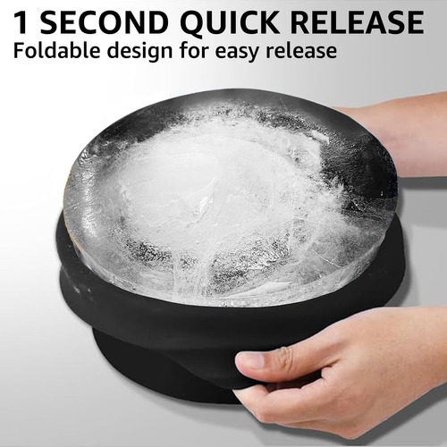 Molde Grande Para Cubitos De Hielo Para Baño De Hielo Frío