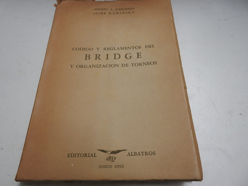 Codigos Y Reglamentos Del Bridge Y Torneos - L682