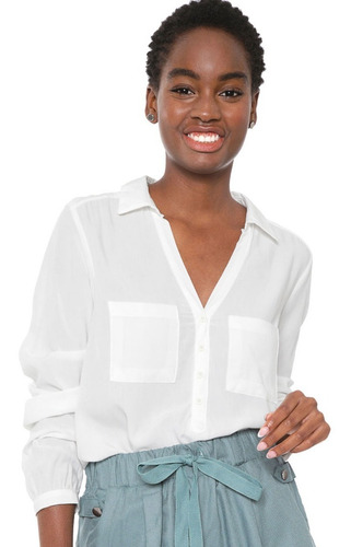 Camisa Feminina Hering Manga Longa