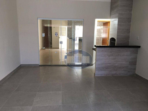Imagem 8 de 13 de Casa Em Construção, Acabamento Todo Em Porcelanato. Rico Em Blindex.. - Ca1809