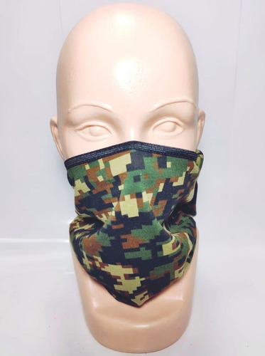 Imagen 3 de 4 de Balaclava Marpat Woodland Pasamontañas Moto Cubrebocas Biker