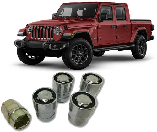 Tuercas Seguridad 14x1.5 Jeep Gladiator 19-20 Envio Gratis