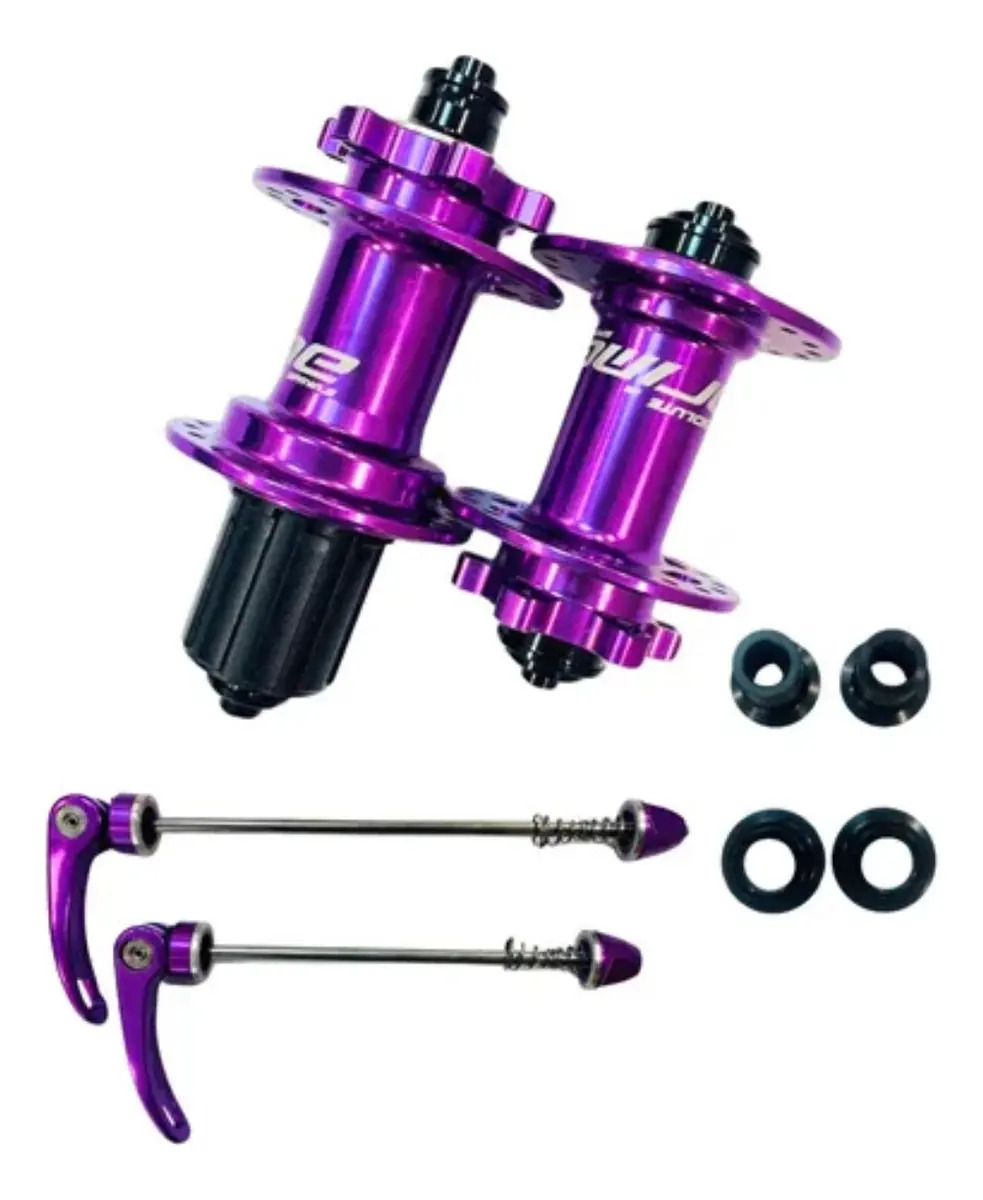 Cubo Absolute Prime 6 Pawls 36 Furos MTB BMX Vermelho Barulhento