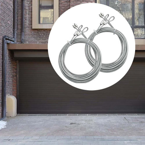 4 Cables Para Puertas De Garaje, Alambre De Resorte De
