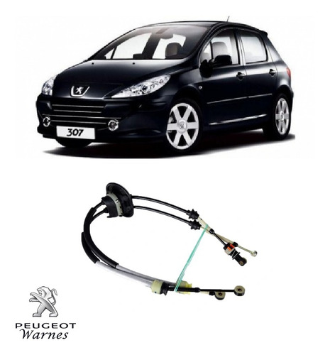 Cables Selectora Palanca Cambios Para Peugeot 307 1.6 16 V