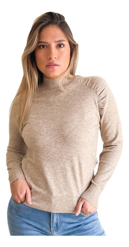 Sweater Cuello Medio Melisa Colores