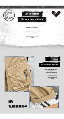 Pantalones Cargo De Algodón Para Niños, Estilo Moderno, Prim