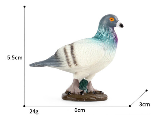 Estatuilla De Pájaro Modelo De Pájaro Juguetes Estilo B