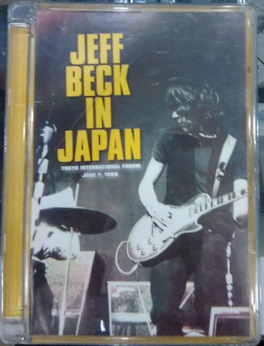 Jeff Beck. In Japan. Dvd Original Usado. Qqf. Ag.