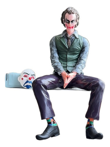 Figuras De Postura Sentada De Joker Heath Ledger De 16 Cm, M
