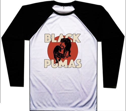 Buzo Black Pumas Rock Soul Raglan Bca Urbanoz