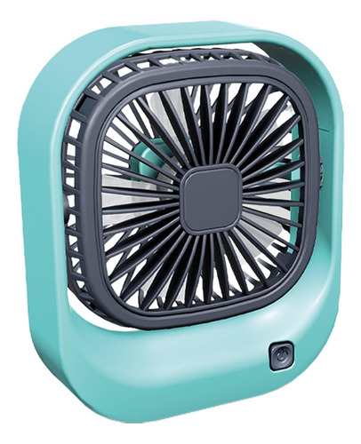 Mini Ventilador Cuadrado Dinax Estructura Agua Aspas Negro Diámetro 10 Cm Material De Las Aspas Plástico