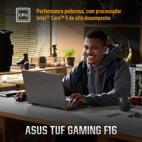 Notebook Asus Tuf Gaming Rtx4050 Intel Core5 16gb 512ssd W11