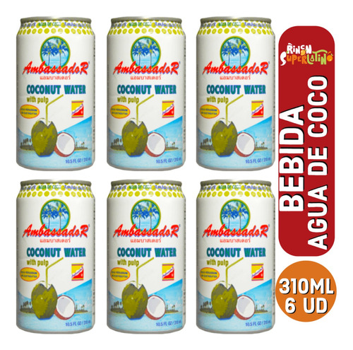 Bebida Agua De Coco Lata 310ml