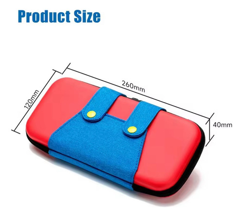 Funda Protector Para Nintendo Switch / Lite / Oled Rojo