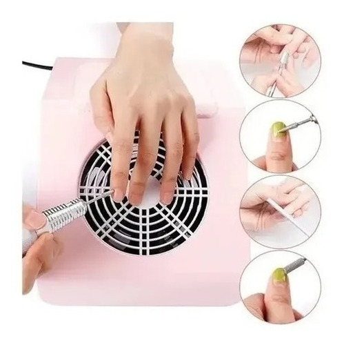 Aspiradora Uñas Extractor 40w Polvo Colector Manicura Oferta