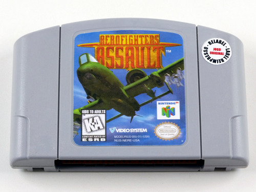 Aerofighters Assault Original Nintendo 64 N64