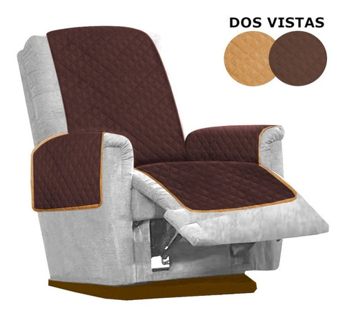 Funda Cubresillón Amarillo Reposet Sillón Reclinable 2vistas