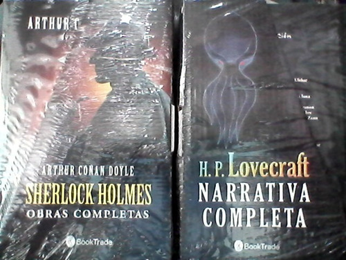 Lote 2 Obras Narrativa Completas Lovecraft Doyle Book Trade 