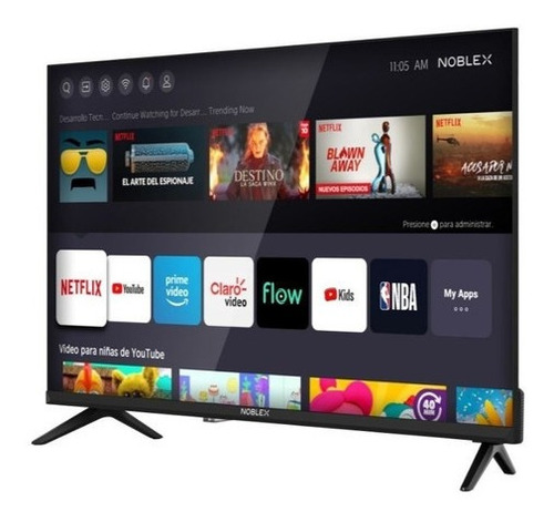 Imagen 6 de 10 de Smart Tv Noblex 43 Led Dk43x5100 Full Hd Hdmi Wifi Netflix