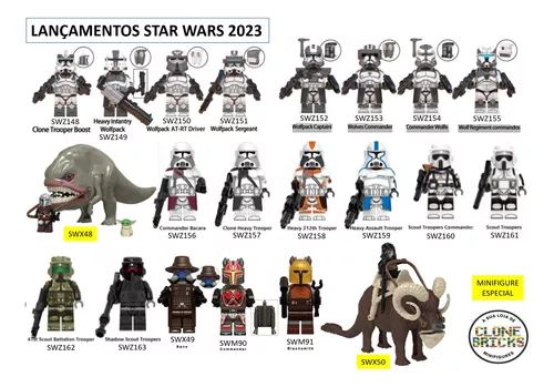 Minifigures Star Wars Rebeldes E Outros Personagens