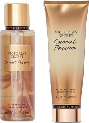 Perfume Victoria's Secret Coconut Passion Combo Crema Y Mist