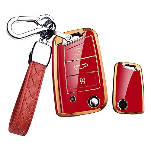 Funda De Llave De Tpu, Protector De Llave Remota Vw Vol...