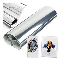 Comprar Vinilo Autoadhesivo Plata Cromado Espejado Sublimable Moritz