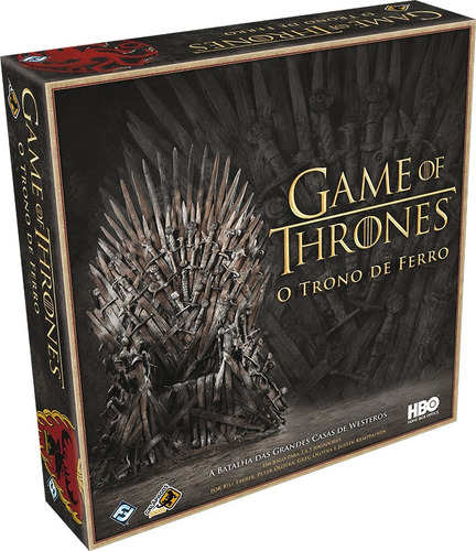 Jogo De Tabuleiro Game Of Thrones: O Trono De Ferro