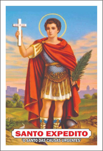 Milheiro Santinho Santo Expedito Oração De Promessa 1000 Pçs