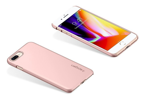 Funda Spigen De Lujo Thin Fit Para iPhone 7 Plus/8 Plus
