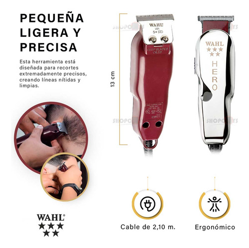 Maquina Terminadora Wahl 5 Estrellas Hero Profesional 8991