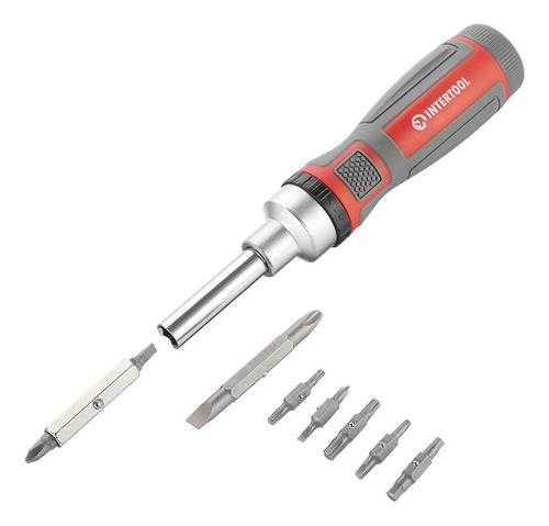Conjunto De Chaves De Fenda D/intertool 19 Em 1 D/triquette