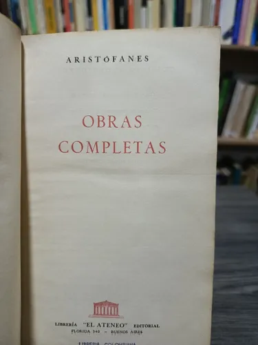 Obras Completas / Aristófanes (Usado)